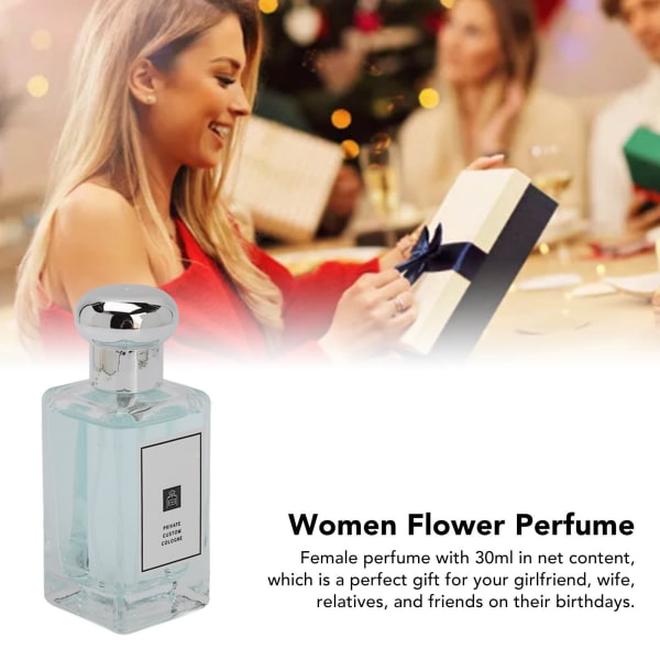 Naisten parfyymi Light Flower Fragrance Pitkäkestoinen hajustesuihke päivittäiseen käyttöön 30 ml