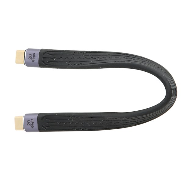 Type C til Type C-kabel 8,7 tommer PD 100W Hurtigopladning FPC Stærk Metal 4K 60Hz PD Hurtigopladningskabel til Telefon Laptop