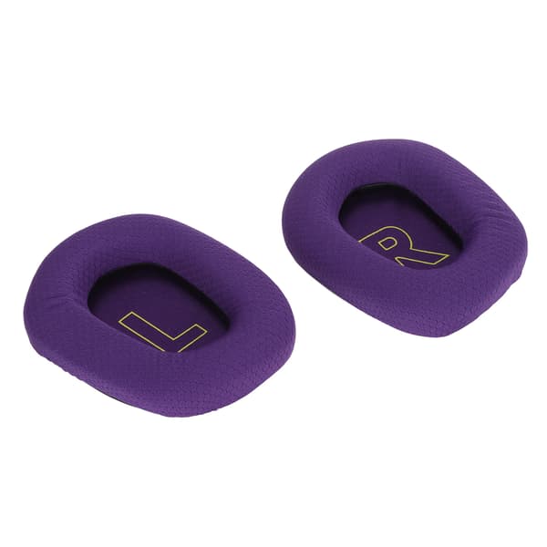 Ørepuder Professionel Lydisolering Headset Ørepude Erstatning med Blødt Åndbart Mesh til G733 Headset Lilla
