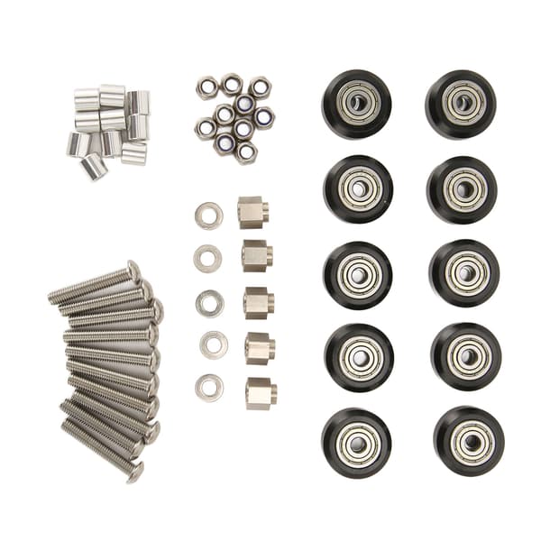 10 stk 3D-printer remskive sett 3D-printer POM remskive plast remskive med lager tomgang for 3D-printer