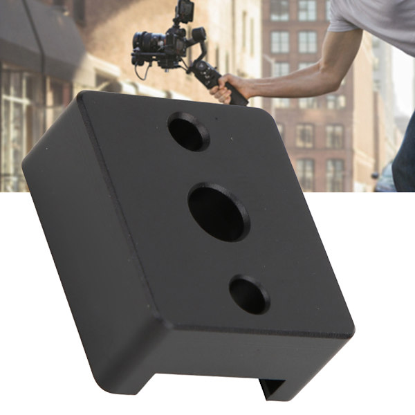 Alumiiniseos kylmäkenkäkiinnityssovitin, lisävarusteet DJI Ronin-S/Ronin-SC:lle, musta