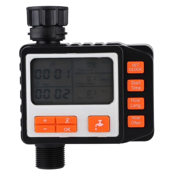 Elektronisk Havevandingsur Automatisk Vandingsregulator LCD-display