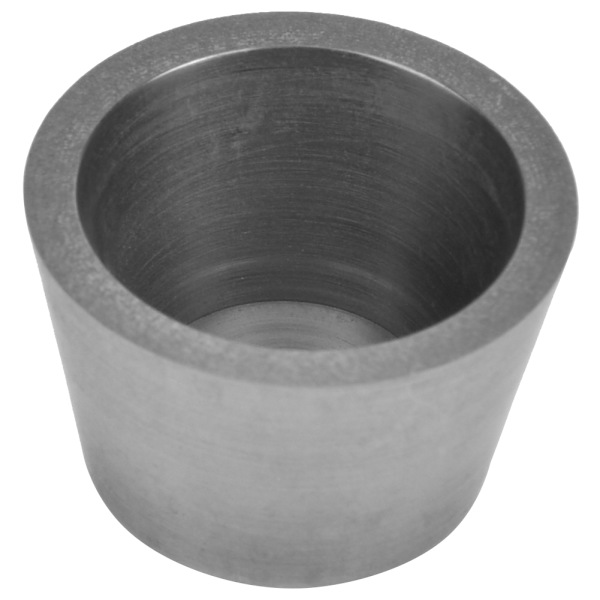 Grafit Digel til Smeltning og Blanding af Flydende Metal til Geologiske Eksperimenter - Diameter 35 x Højde 22 mm Grafit Digel uden Låg