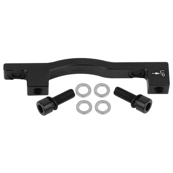 Hållbar cykelskivbromsfäste Bromsok Adapter A -F203 för MTB mountainbikecykel (svart)