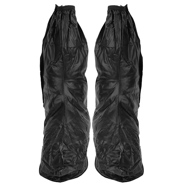 Vattentäta regnskoskydd Förhindrar halka snöskoskydd Regnstövlar Overshoes Black3XL