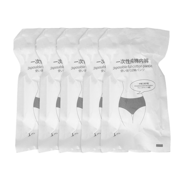 5 st disponibel postpartum underkläder Andas rese disponibel postpartum trosor för gravida kvinnor