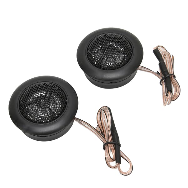 2 st Bil Dome Diskanthögtalare 800W Hög Känslighet Ljud Stereo Högtalare för Ljudsystem