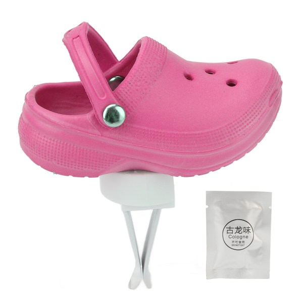 Car Gas Vent Fragrance Clip Mini Shoes Muotoiltu sisustus Auton aromaterapia koristelu Vaaleanpunainen