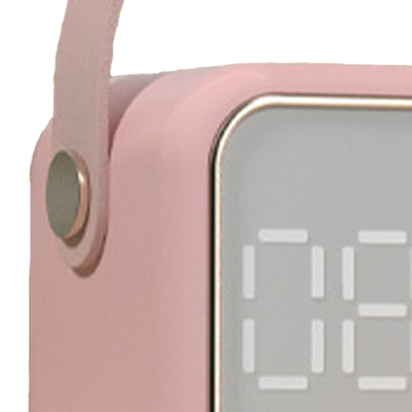 Retro bärbar Bluetooth-högtalare trådlös mini Bluetooth-högtalare klassisk retro musikspelare ljudstereo rosa