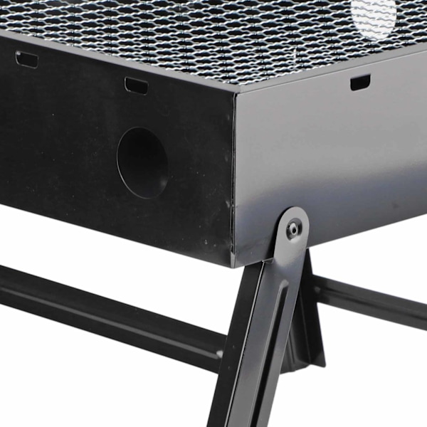 Taitettava grilli Patio Grilli Hiiligrilli Liesi Ulkoilma Retkeily Piknik Grilli