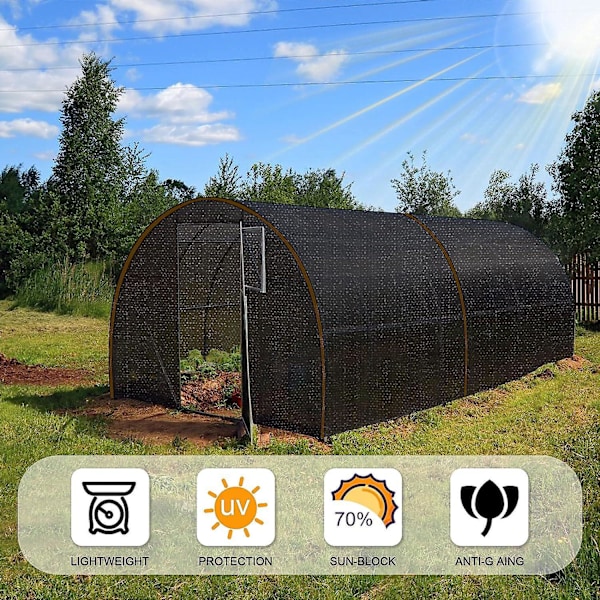 Trädgårdsskyddsnät - Solskydd för Växter, Pergola, Patio, Växthus, Hönshus (2x3m)