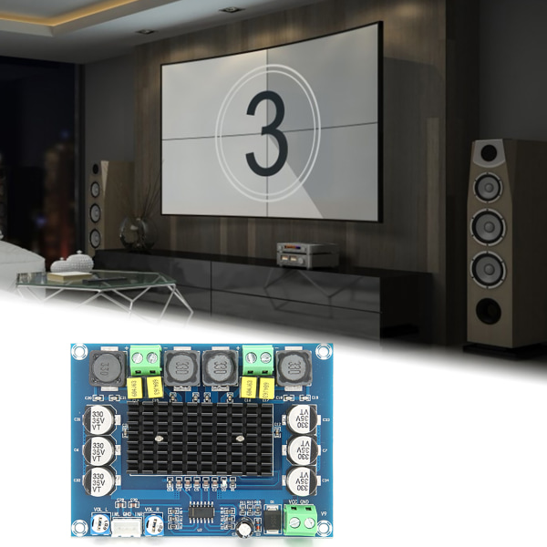 M543 TPA3116 120Wx2 højeffekt dobbeltlydkanaler Digitalt lydforstærkerkortmodul