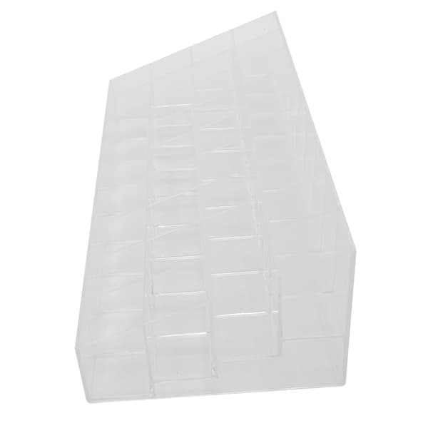 Sminke Akrylveske Leppestifter Utstilling Oppbevaring Plast Kosmetikk Organizer Leppestiftholder