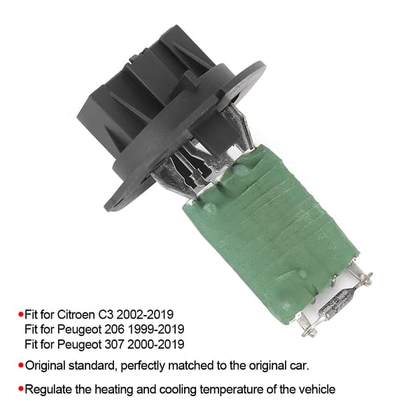 Viftemotorviftemotstand 6450JP passer til Peugeot 206 307