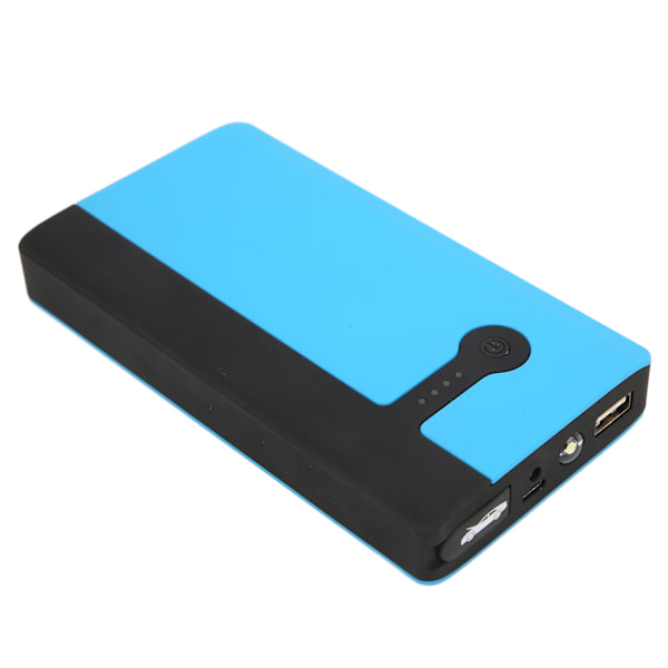 Bilbatteri Starthjelp 9000mAh 500A 12V Bil Powerbank Bilbatteri Booster Batterilader EU Plugg 100‑240VBlå Svart