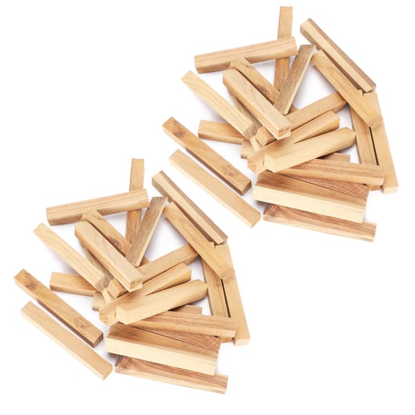 2-pack sandelträpinnar rökelse för yoga, aromaterapi, teceremoni, presenter, rektangel