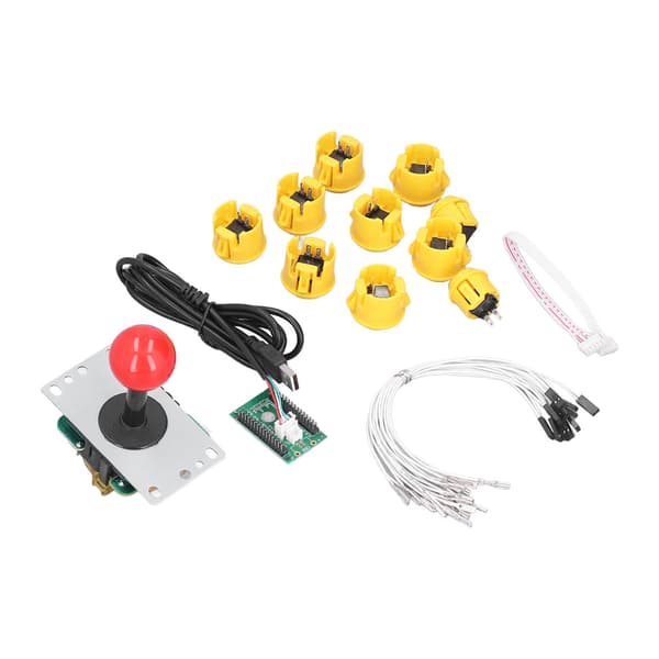 Arcade Stick metallinen arcade-kaukosäädin Zero Delay Classic Arcade -tarvikkeet lahja