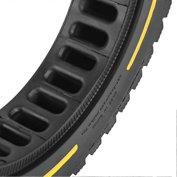 Solid Tire 10x2.125 inch Tire Thickened Explosion-proof Outer Tube for KuGoo M4 Pro/M4 Electric Scooter Black Svart