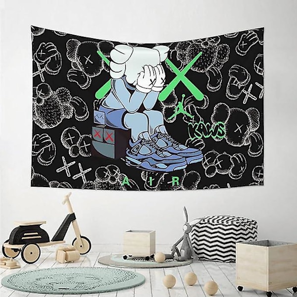 Väggbonad sovrum vardagsrum studentrum hem väggdekoration konst 90x150cm