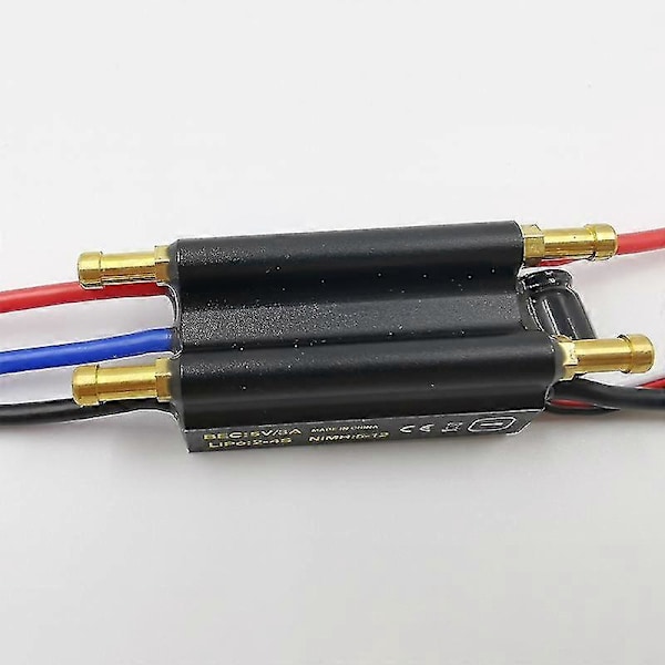 RC Båt Borstlös Motor ESC 30A Borstlös ESC Hastighetsregulator Stöd 2-6S BEC 5V/4A kompatibel med RC Båt