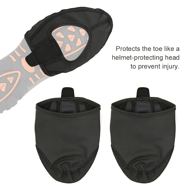1 par cykel lås halv wrap skridsikker cykelsko cover case vindafvisende holde varm til mountain road cykel (sort XL XXL)