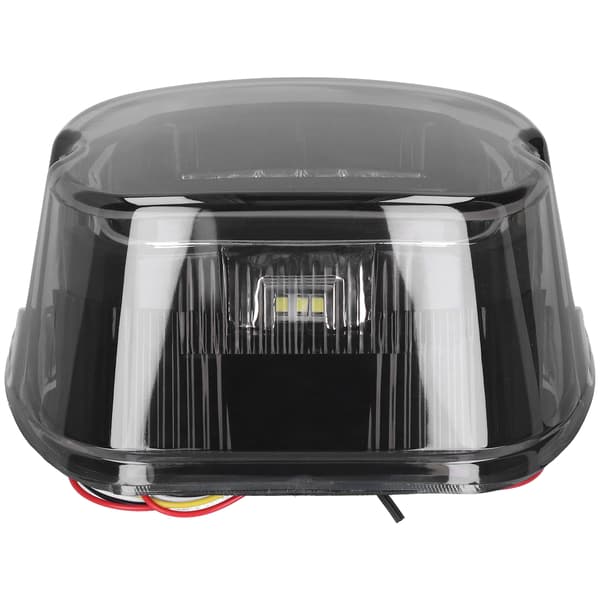 12V Universal LED Retro Motorcykel Baglygte Bremsenummerplade Blinklys PMMA Linse