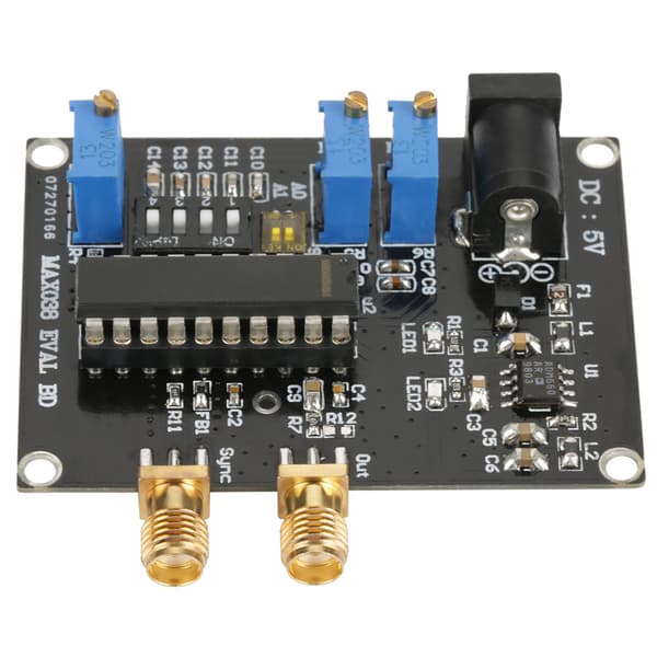 MAX038 20MH funksjonssignalgeneratormodul trekant-/sinus-/rektangulær-/pulsbølge