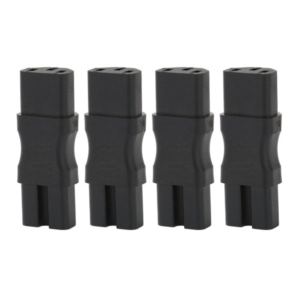 4st IEC320 C13 till IEC320 C15 Power Professionell Standard Dator Power för Laptop PDU Case Ups Socket