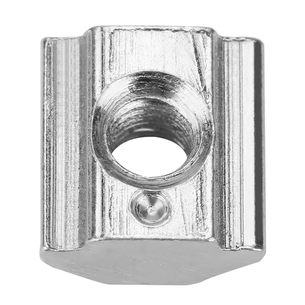 50 st kolstål glidande T-spår Mutter för 20-serien aluminiumprofiltillbehör M4*10*5