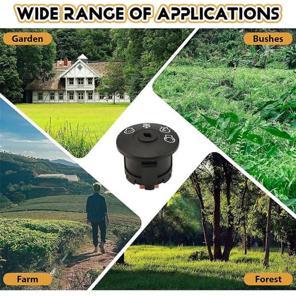 Ignition Switch 4-Position with Key for Ride-on Mower Tractor 193350 532193350 Black