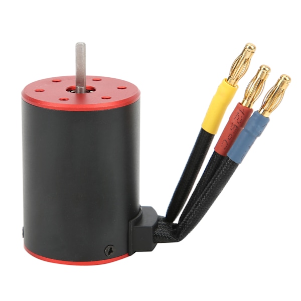 3650‑4300kv Vattentät Borstlös Motor med 4mm Bananpluggfäste för 1/10 RC Bil Lastbil Crawler