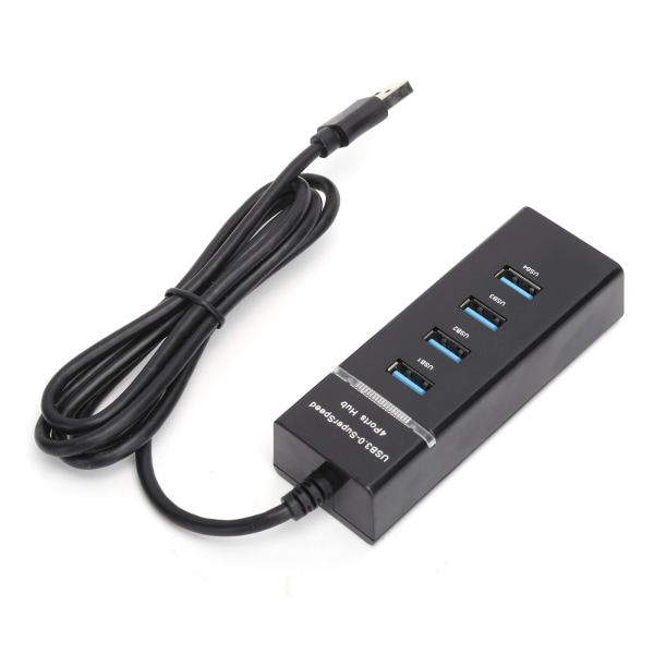 1 til 4 USB 3.0 HUB hann-til-hunn USB-forlengelsesadapter-kabelsplitter for PC-bærbar PC