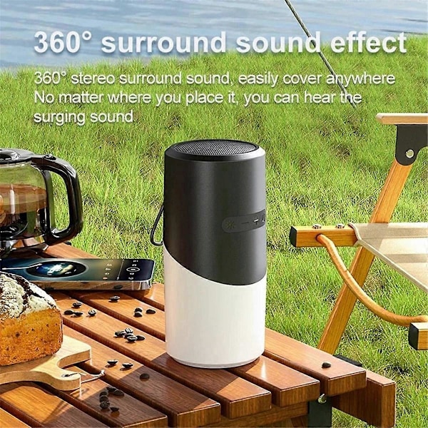 Ulkokäyttöön tarkoitettu subwoofer Bluetooth-kaiutin IPX5 vedenpitävä vihreä