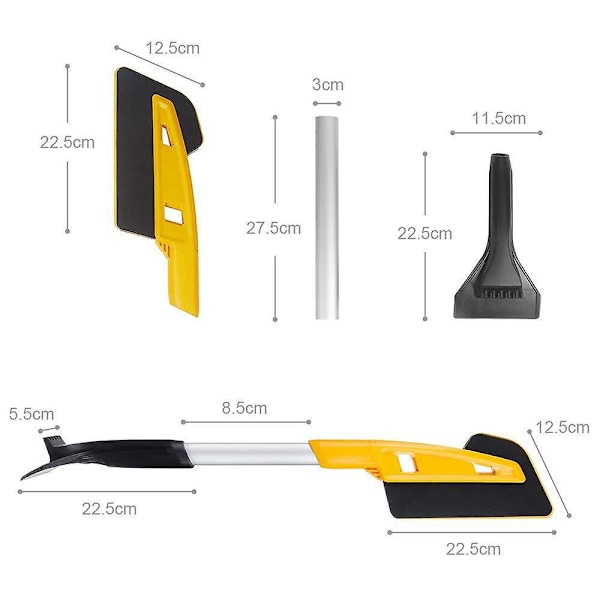 2 i 1 Svampvisker bilvisker 90*11.3cm