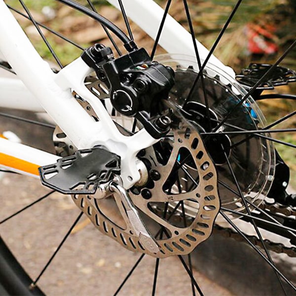 2st Mountain Terräng Cykel Järn Bakre Pedal Fotpinnar Antislip fotstöd med 5 mm hål