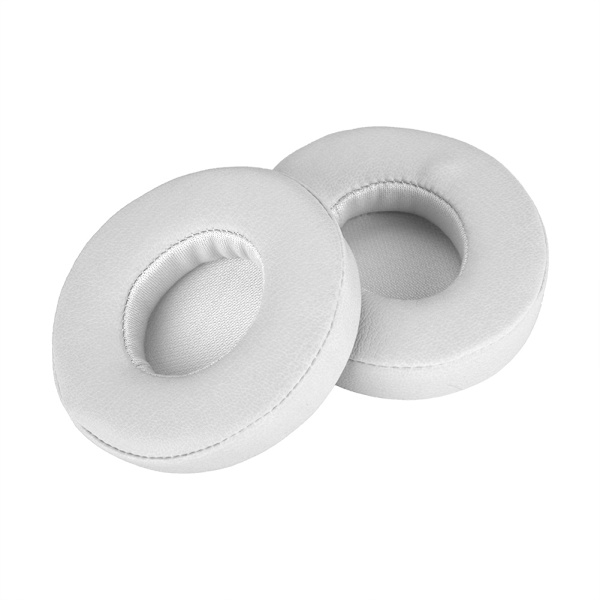 1 par öronkuddar för SOLO2.0 3.0 trådlöst Bluetooth-headset (vit)