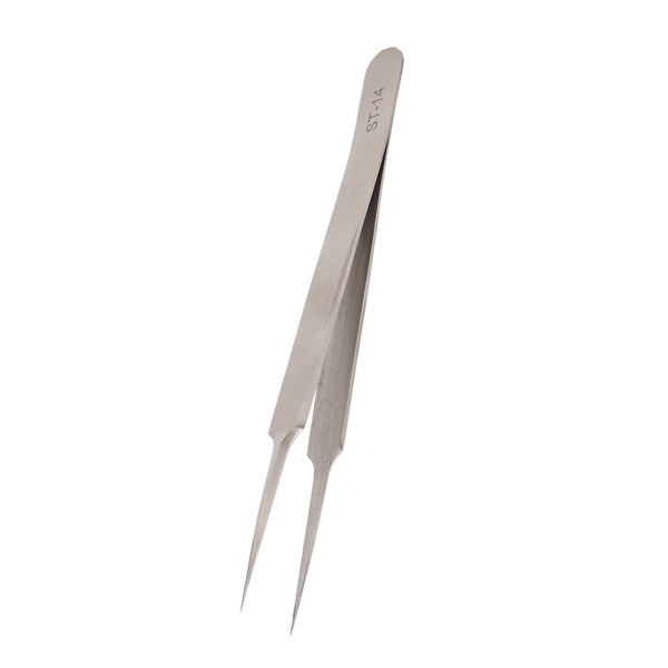 Pincett i rostfritt stål Professionell förhindrar magnetisk härdad hög elasticitet Noggrann pincett ST14