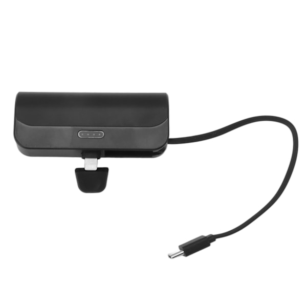 Mini bærbar oplader udendørs nødopladning Powerbank med Type C-kabel til IOS-grænseflade