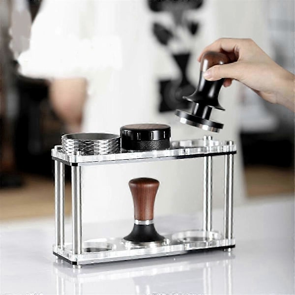 Förvaringsställ för kaffetillbehör 51/53/58mm Tamper Förvaringsställ Kaffe Tamper Förvaringsbas (Enkelt Lager)