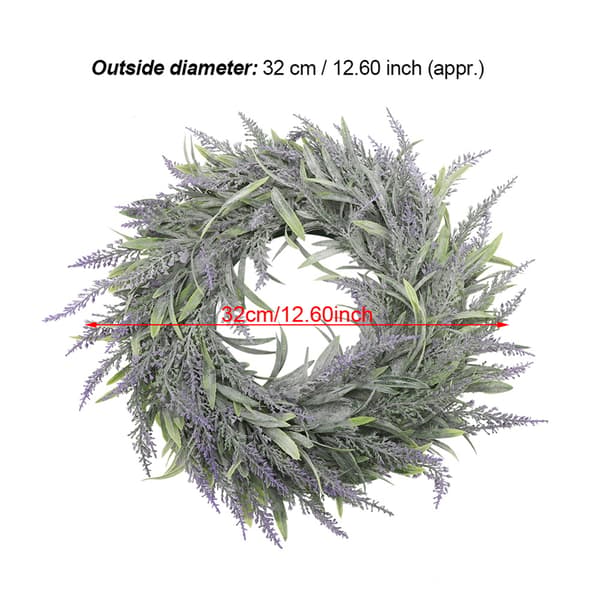 32 cm dörrhängande väggfönster blomma grön bladvägg hem bröllopsfest dekor