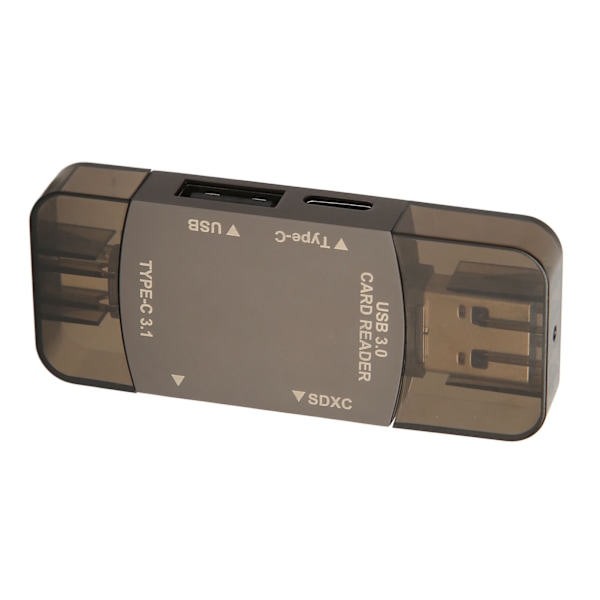 Kortläsare Typ C 3.1 USB 3.0 OTG-funktion Hög hastighet Brett kompatibel Minneskortläsare för telefon Dator YC D204