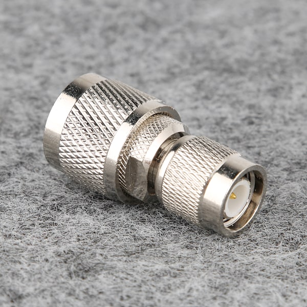 2 stk 50 ohm N han til TNC han stik lige adapter til antenner Broadcast radioer