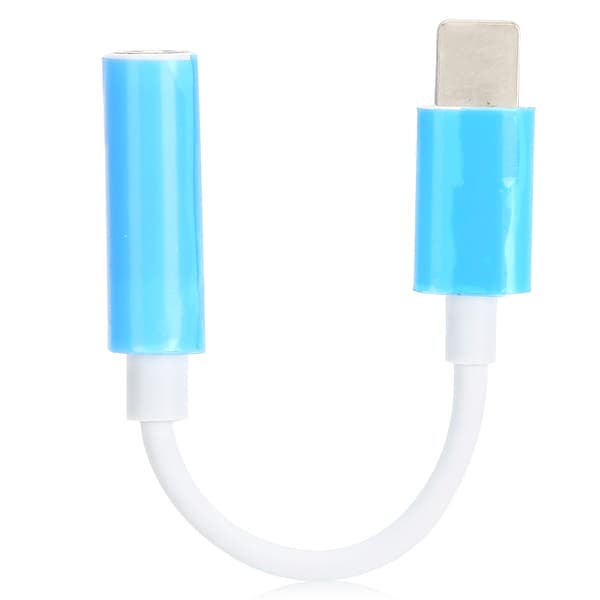 3,5 mm til Lightning høretelefonadapterkabel til iPhone 7/8/X mobiltelefon