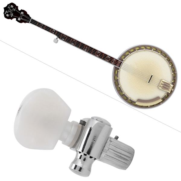 Aluminiumslegering Banjo Maskinhode Tuning Peg Banjoknapp tilbehør Instrumentdel