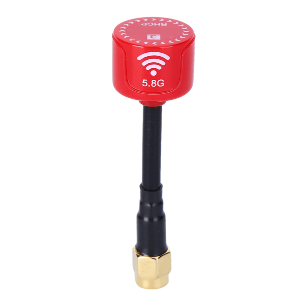 5.8Ghz 3dBi RHCP High Gain Antenna for FPV Racing Drone RC Parts Accessory(rouge Trou Intérieur RP‑SMA) rouge Trou intérieur RP-SMA