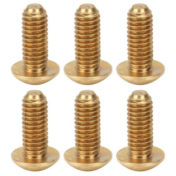 50 kpl kuusiokantaruuvit puolipyöreä pää Puhdas kupari Laitteistotarvikkeet Kiinnikkeet M4 x 10 mm