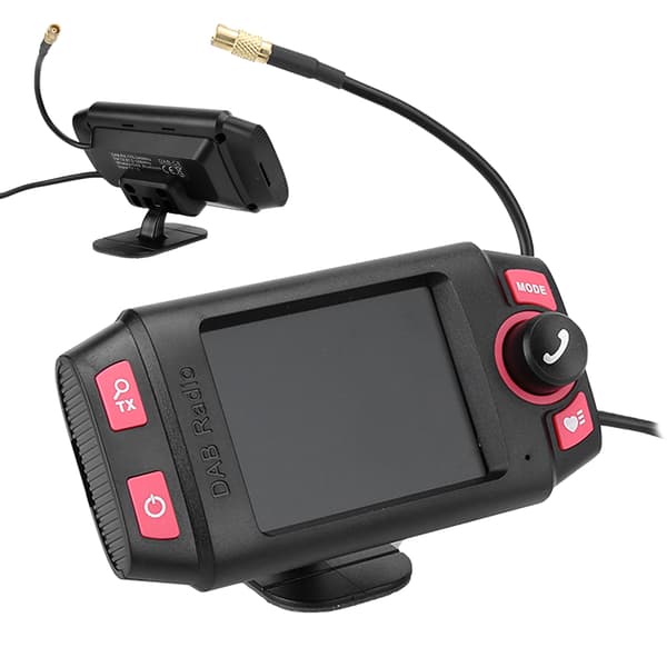 2,4 tommer fuldfarve LCD-skærm DAB/DAB-radio billeddigital modtager