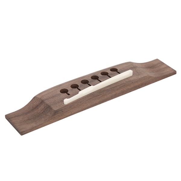 Rosenträ broben mutter sadel 6 st strängstift akustisk gitarr tillbehör (rosenträ färg )