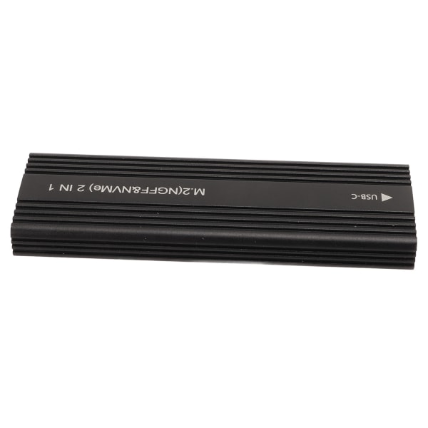 SSD-hölje Dual Protocol M.2 NVMe SATA High Speed ​​10Gbps Extern SSD-hölje för M.2-hårddiskar