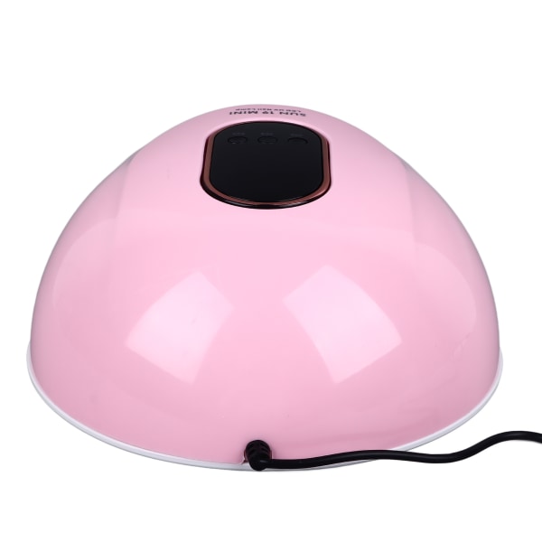 UV LED neglelampe 72W Profesjonell automatisk sensor negletørker gellakklys med 3 timer 18 lampebrikker